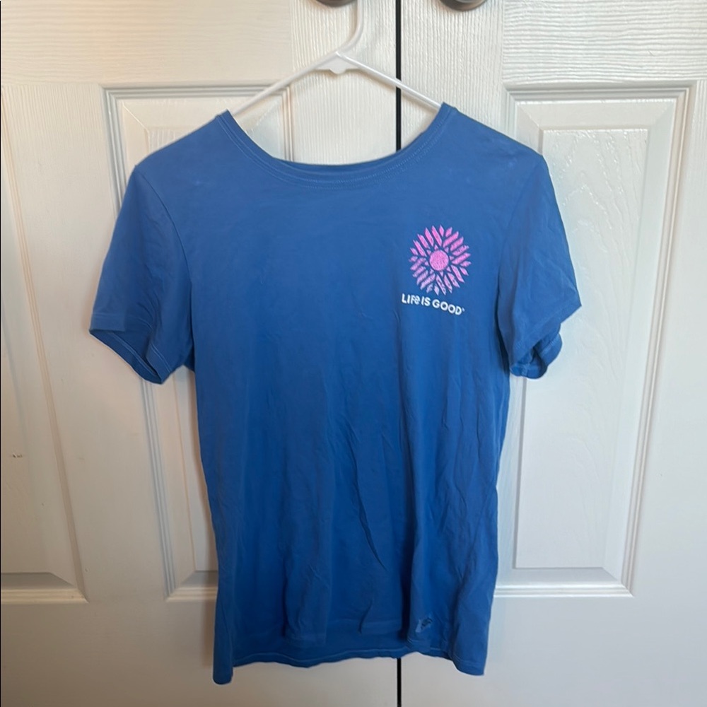 Life is Good Blue T-Shirt